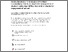 [thumbnail of An exploration of the impact of Callous-Unemotional traits on teachers  perceptions of student behaviour difficulties and on students  enjoyment of sc]